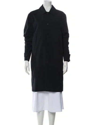 Pre-owned Cos Trench Coat In Gray
