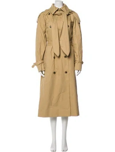 Pre-owned Cos Trench Coat In Neutral