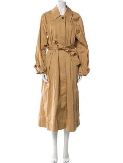 Pre-owned Cos Trench Coat In Neutral