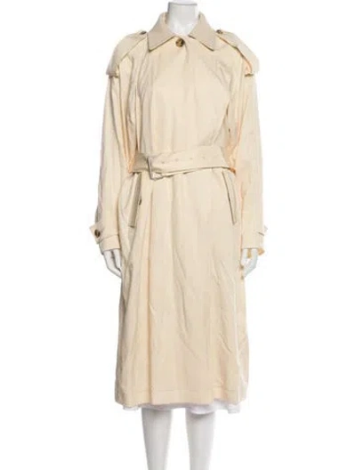 Pre-owned Cos Trench Coat In Neutral