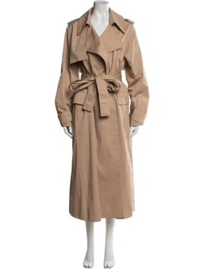 Pre-owned Cos Trench Coat In Neutral