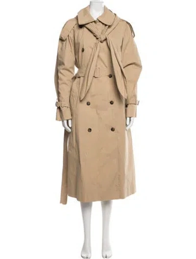 Pre-owned Cos Trench Coat In Neutral