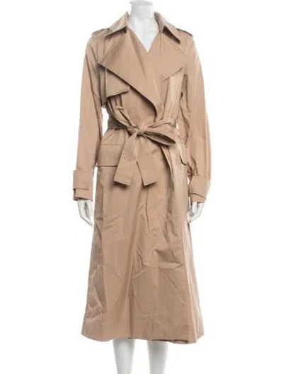 Pre-owned Cos Trench Coat W/ Tags In Brown/neutrals