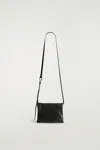 Cos Borsa A Tracolla Trove In Pelle In Black