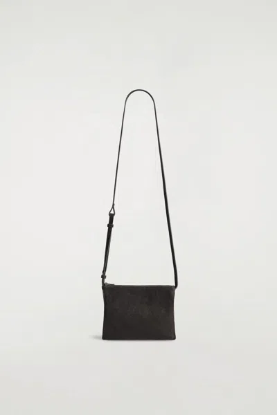Cos Trove Crossbody Bag - Suede In Brown