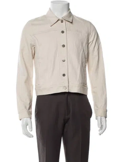 Pre-owned Cos Trucker Jacket In Neutral