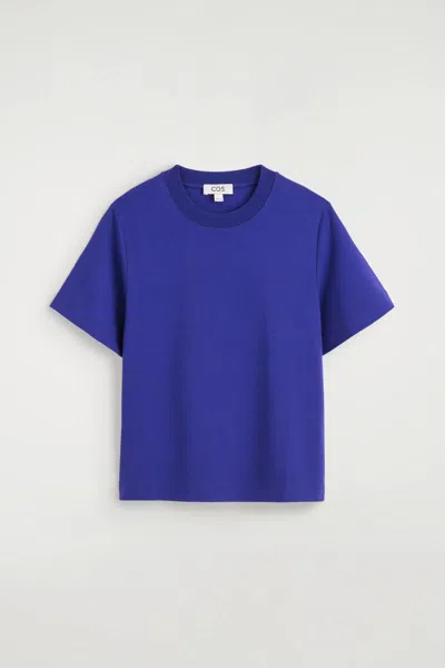 Cos T-shirt Élégant In Bleu