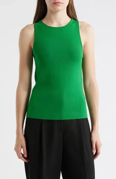Cos Tubular Edge Tank In Green