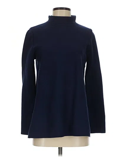 Pre-owned Cos Turtleneck Sweater In Blue