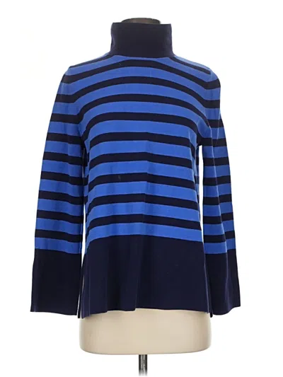 Pre-owned Cos Turtleneck Sweater In Blue