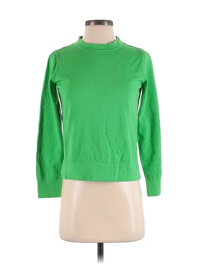Pre-owned Cos Turtleneck Sweater In Green