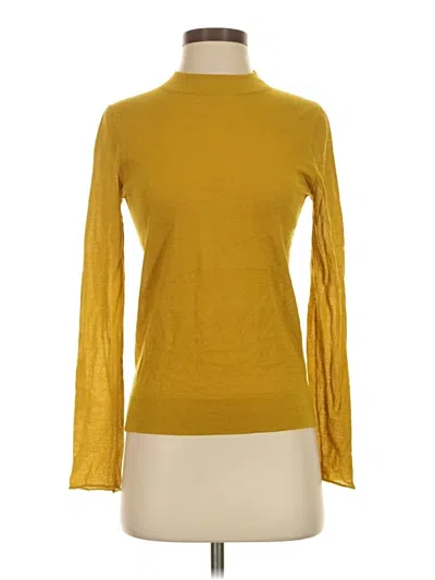 Pre-owned Cos Turtleneck Sweater In Yellow