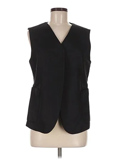 Pre-owned Cos Tuxedo Vest In Black