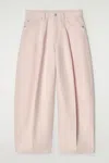Cos Twine Barrel-leg Jeans In Pink