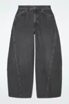 Cos Twist Jeans - Barrel In Black