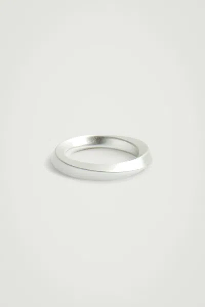 Cos Twisted Sterling Silver Ring