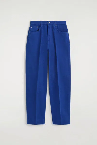 Cos Umbra Tapered Jeans In Bleu