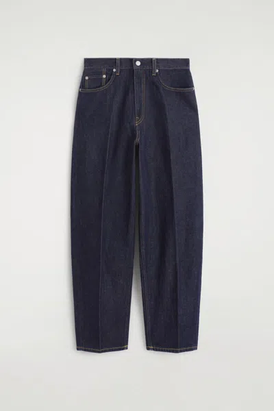 Cos Jeans Umbra A Gamba Affusolata In Blu