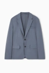 Cos Unstructured Blazer - Regular In Blue