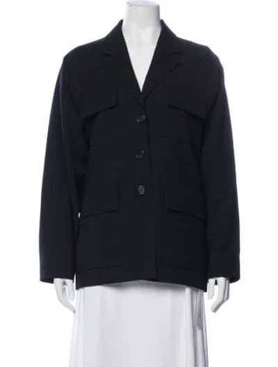 Pre-owned Cos Utility Jacket In Black