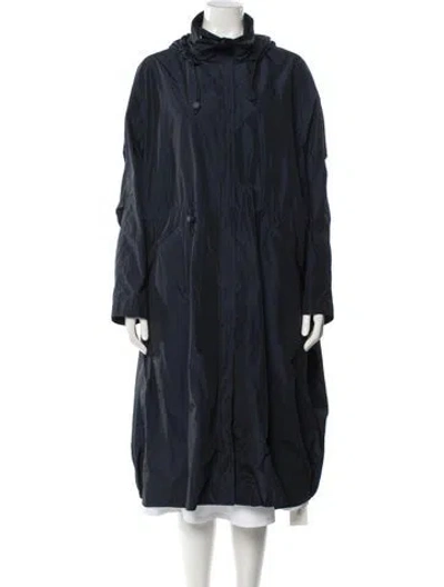 Pre-owned Cos Utility Jacket In Blue