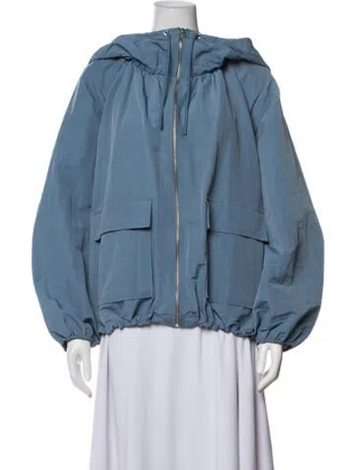 Pre-owned Cos Utility Jacket In Blue