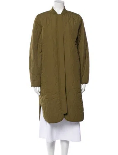 Pre-owned Cos Utility Jacket In Green