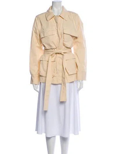 Pre-owned Cos Utility Jacket In Neutral