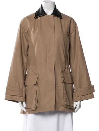 Pre-owned Cos Utility Jacket In Neutral