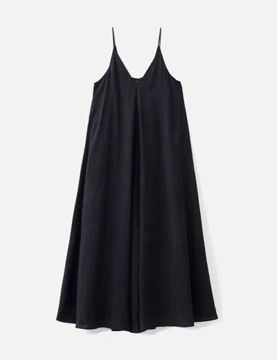 Cos V Neck Dress In Blue