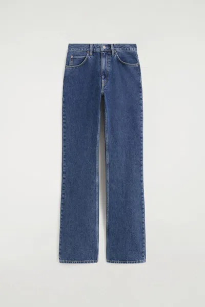 Cos Valley Bootcut Jeans In Bleu