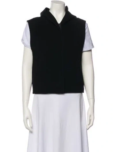 Pre-owned Cos Vest In Black