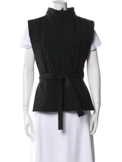 Pre-owned Cos Vest In Black