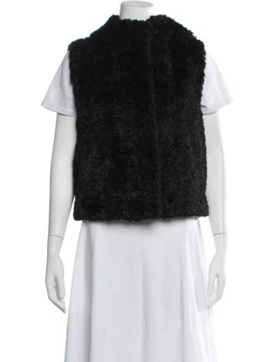 Pre-owned Cos Vest In Black