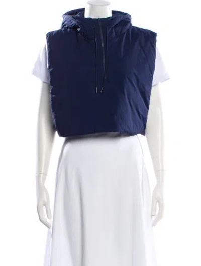 Pre-owned Cos Vest In Blue