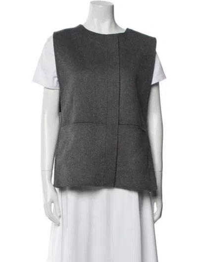 Pre-owned Cos Vest In Gray