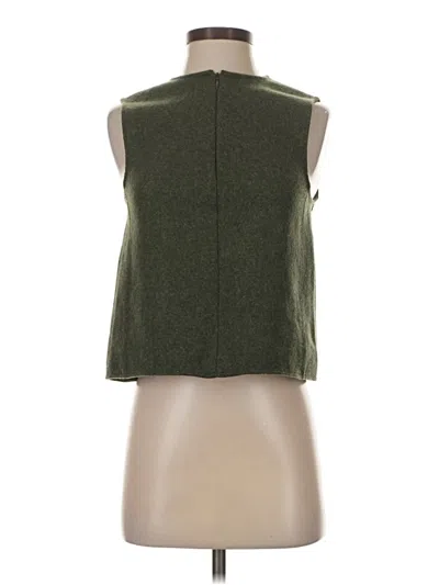 Pre-owned Cos Vest In Green