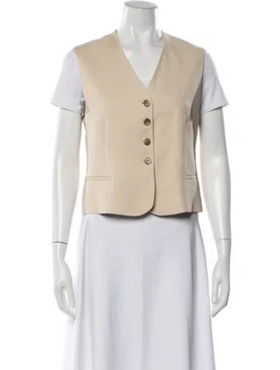 Pre-owned Cos Vest In Neutrals