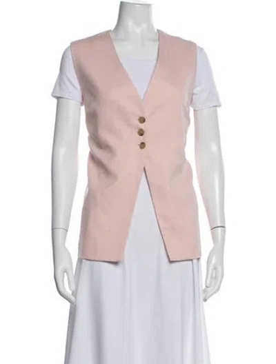 Pre-owned Cos Vest In Pink