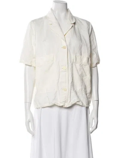Pre-owned Cos Vest In White