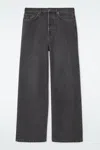 Cos Volume Jeans - Wide In Black