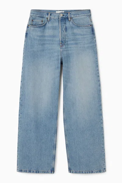 Cos Volume Jeans - Wide In Yellow