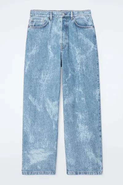 Cos Volume Jeans - Wide In Blue