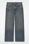 Cos Volume Wide-leg Jeans In Blue