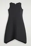 Cos Voluminous Pleated Midi Dress