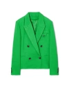 Cos Double Breasted Blazer In Green