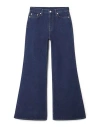 COS COS WOMAN JEANS BLUE SIZE 32 ORGANIC COTTON, RECYCLED COTTON