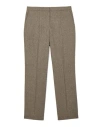 Cos Woman Pants Brown Size 8 Wool, Polyamide, Vise In Brown