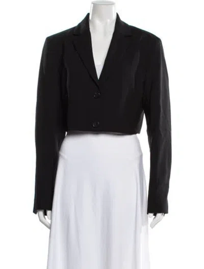 Pre-owned Cos Wool Blazer In Black