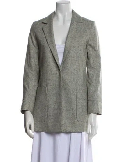 Pre-owned Cos Wool Blazer In Gray